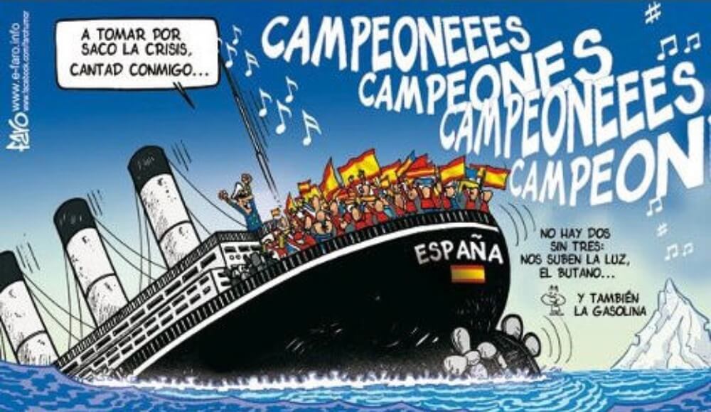 España = Titanic